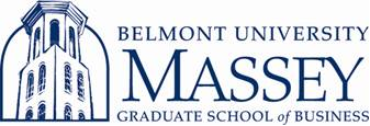 Belmont University - Jack C. Massey Graduate School of Business logo