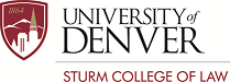 University of Denver - Sturm College of Law logo